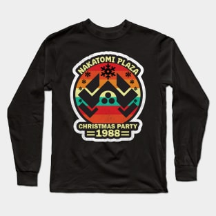 Nakatomi Plaza Christmas Vintage Xmas Long Sleeve T-Shirt